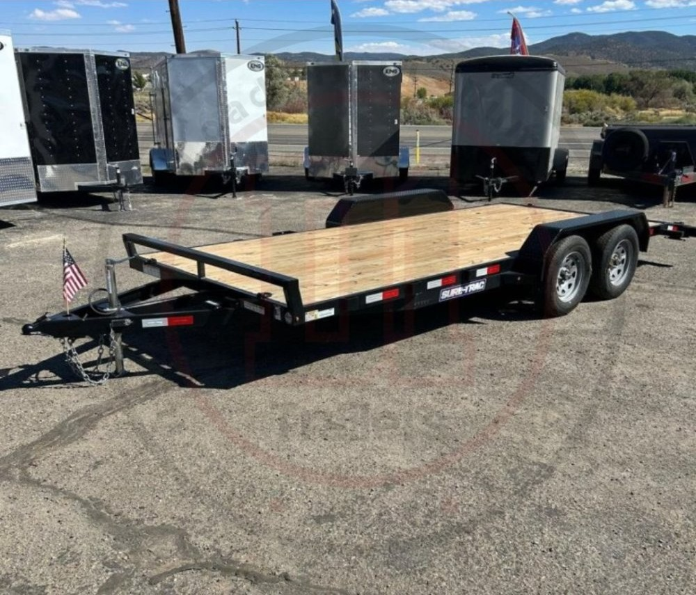 7' x 18' Car Hauler Trailer 7K - photo 1