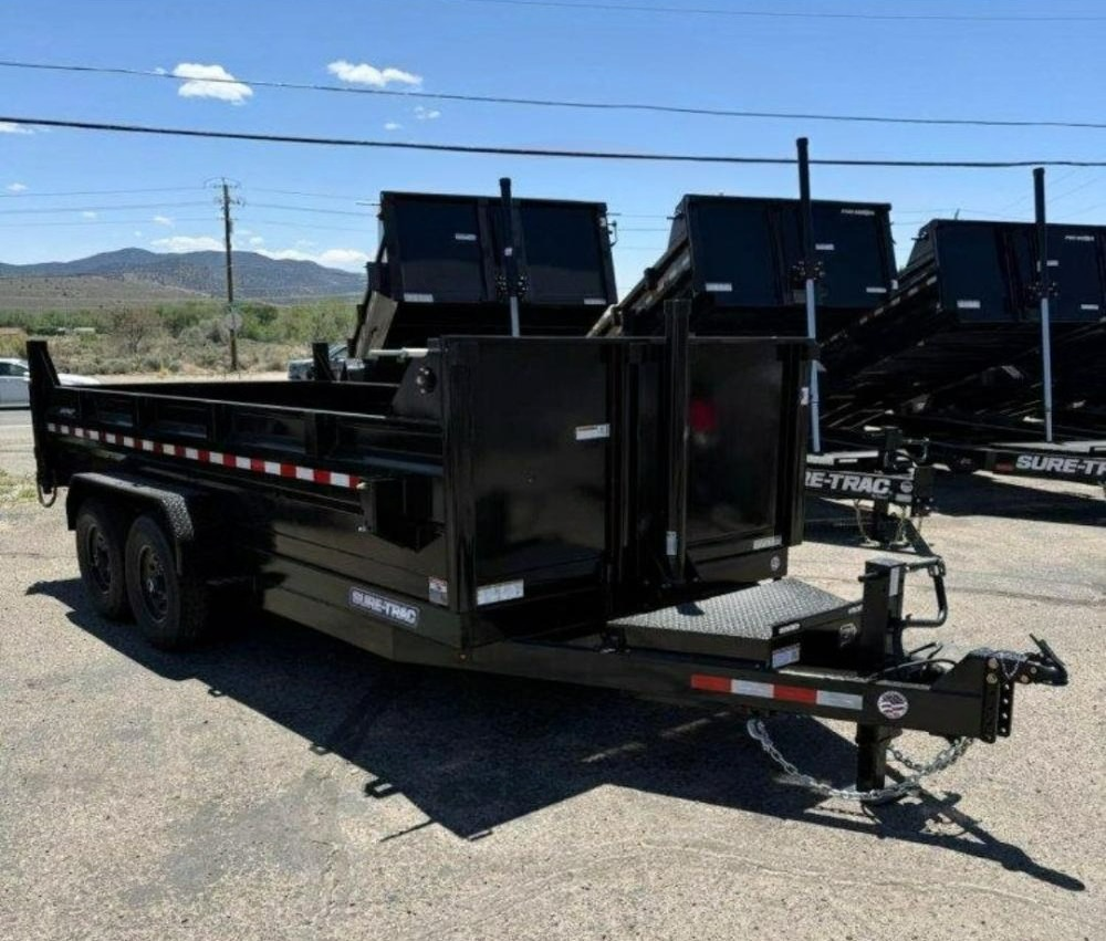 7' x 16' Dump Trailer available to rent in Carson City, NV