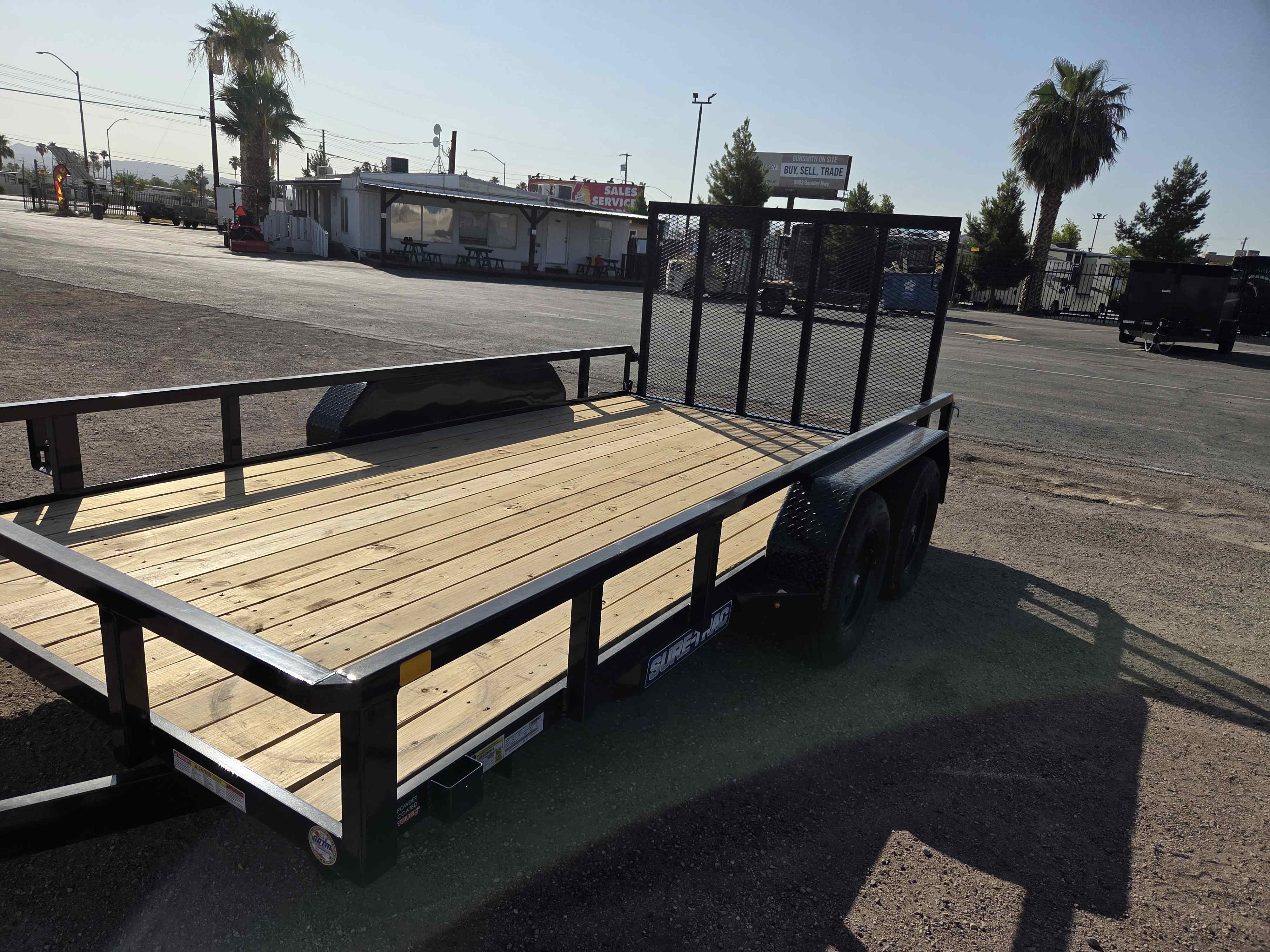 7' x 20' Utility Trailer available to rent in Carson City, NV